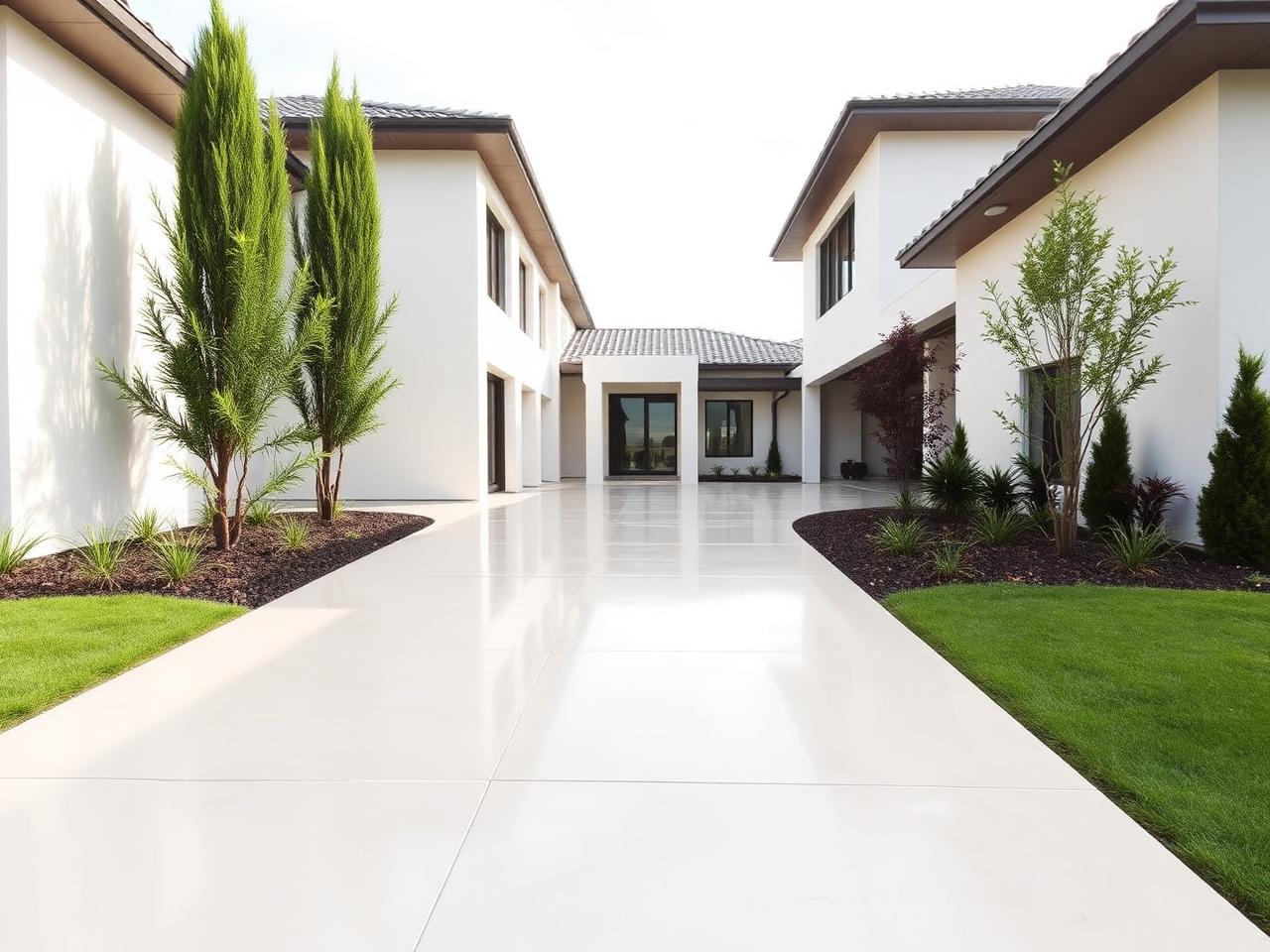 Polished Driveway